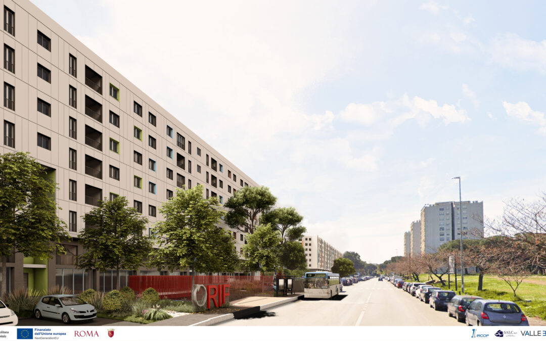 Riqualificazione piano integrato di edilizia residenziale pubblica di Tor bella Monaca  – Roma